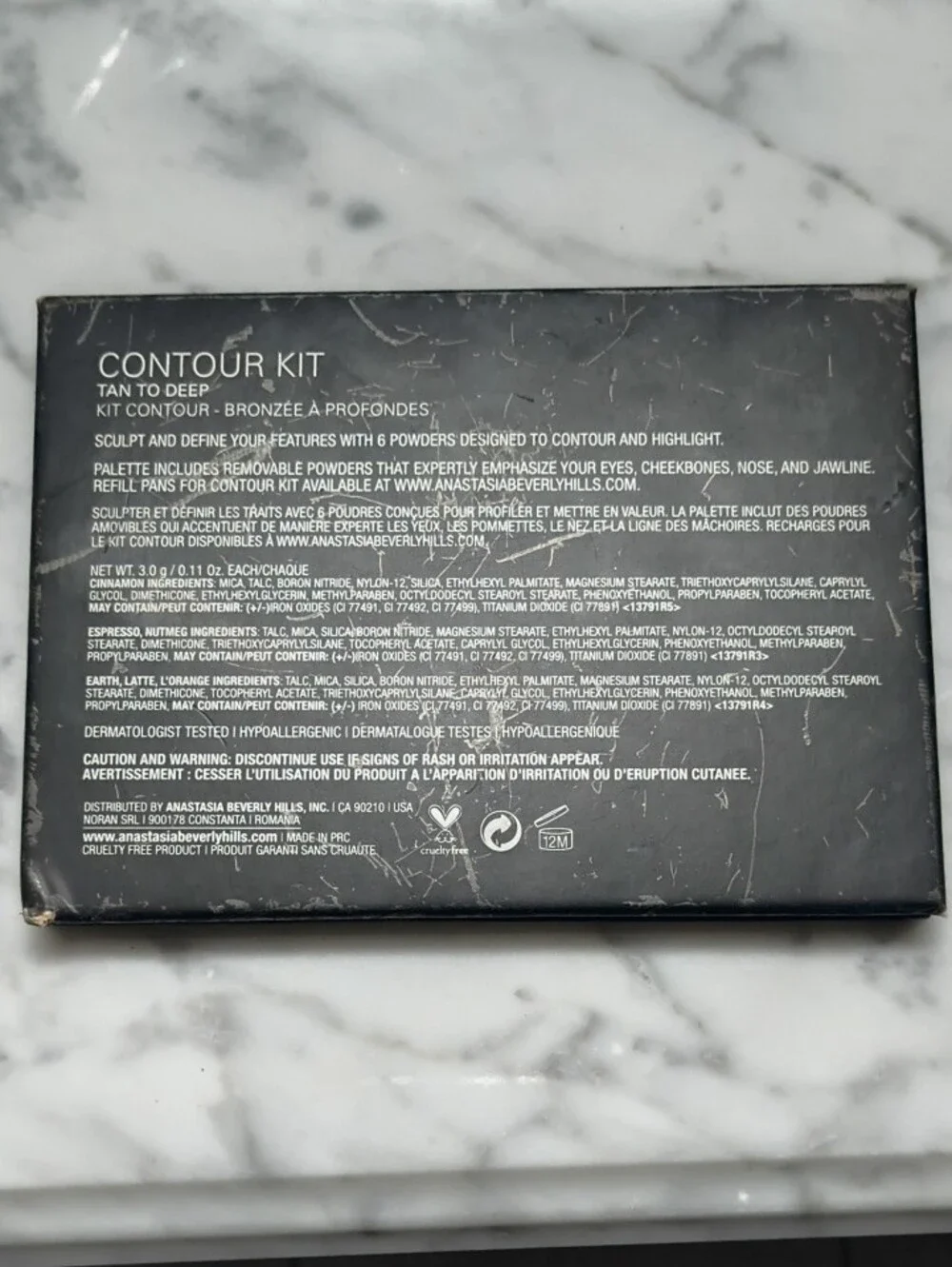 Anastasia Contour Kit  Tan To Deep